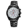 Supply high quality water resistant make custom watch with decoration chronograph dia